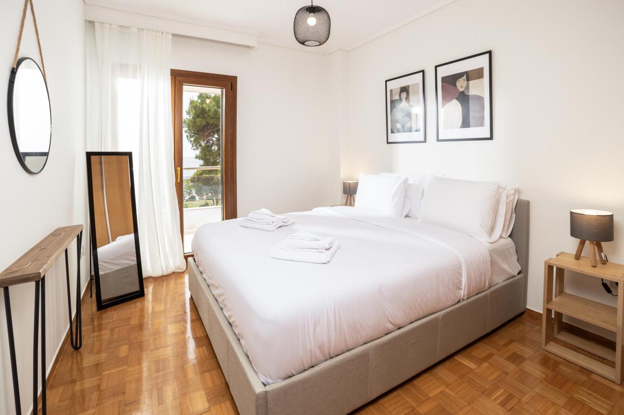 Champagne Sea View Apartment By Binobi! Selanik Dış mekan fotoğraf