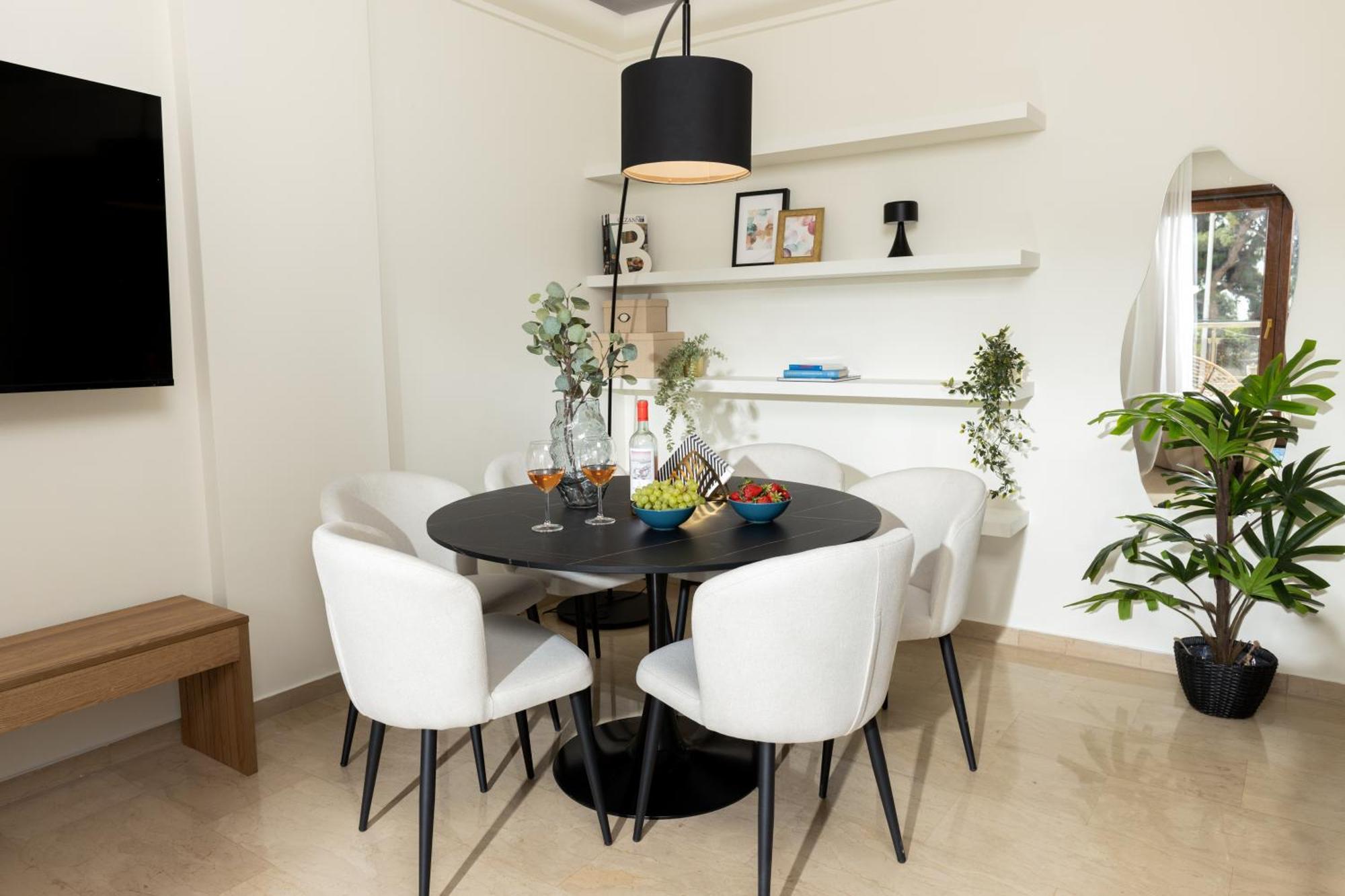 Champagne Sea View Apartment By Binobi! Selanik Dış mekan fotoğraf