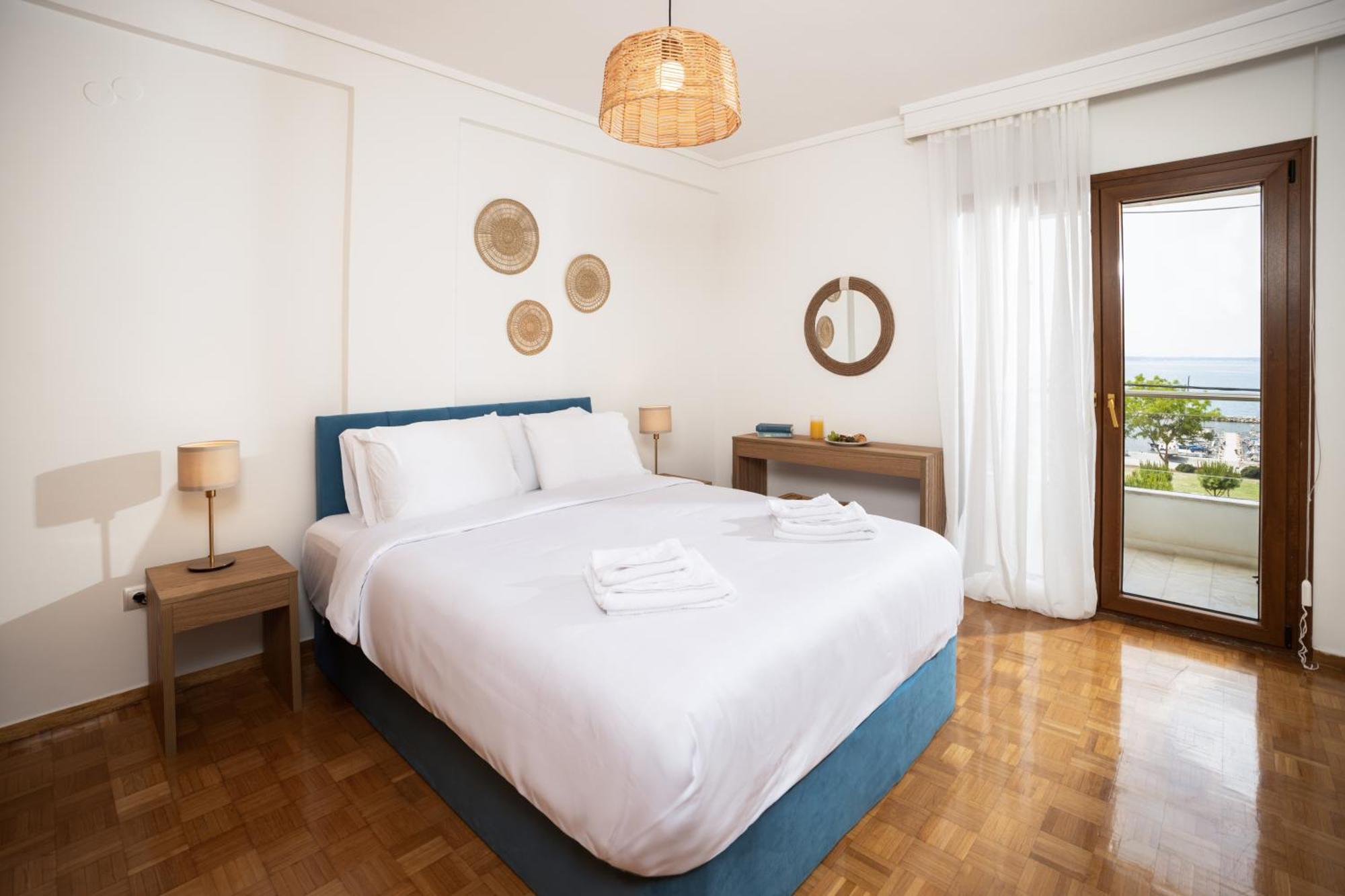 Champagne Sea View Apartment By Binobi! Selanik Dış mekan fotoğraf