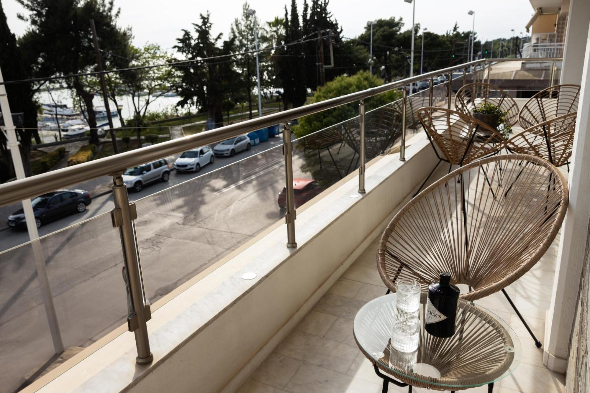 Champagne Sea View Apartment By Binobi! Selanik Dış mekan fotoğraf